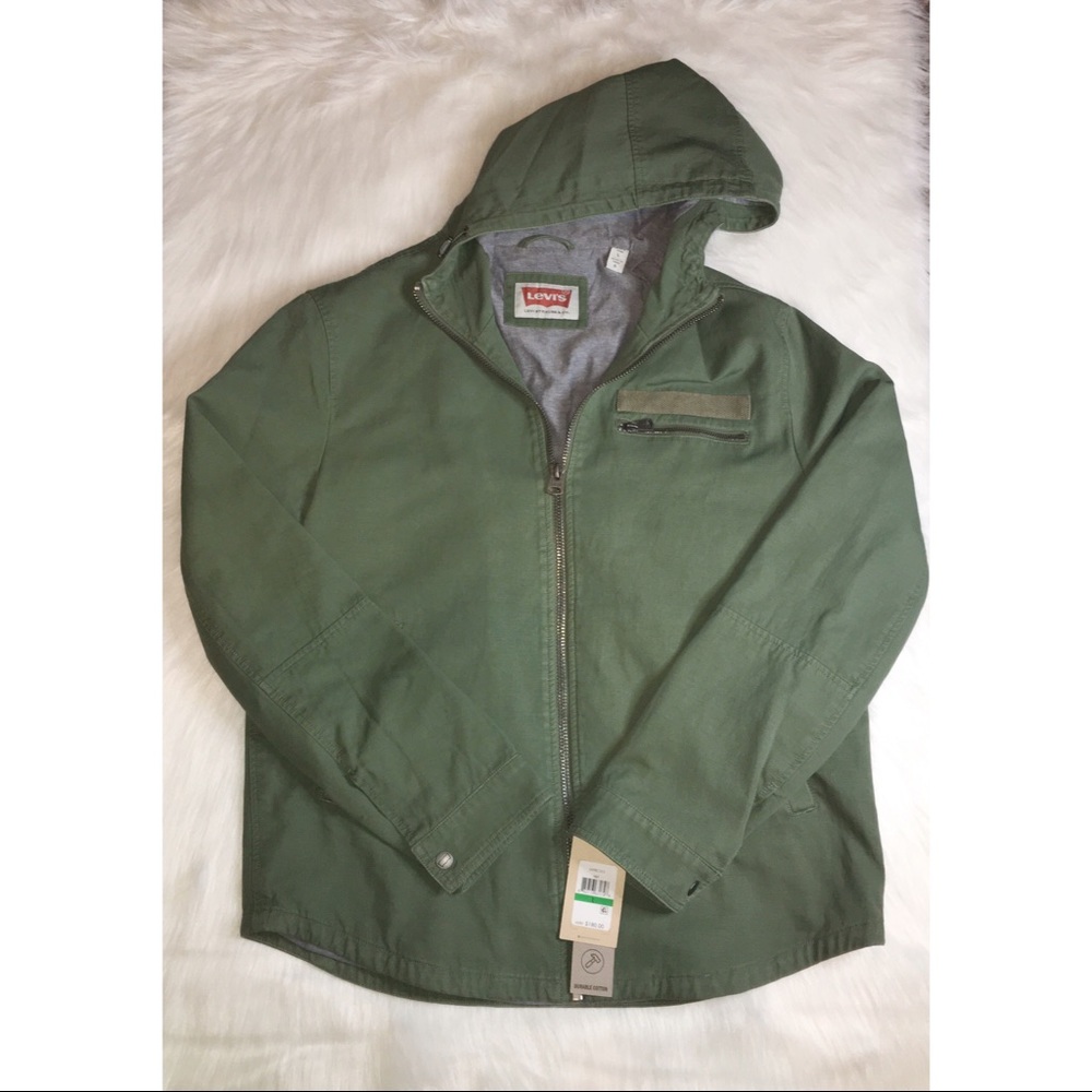 Men’s Levi’s Reverse Twill Hooded Jacket